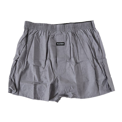 トランクス メンズ パンツ 綿100% ブランド プレイボーイ PLAYBOY 紳士 PLAY BOY M～LL 前開き playboy かっこいい おしゃれ 柄