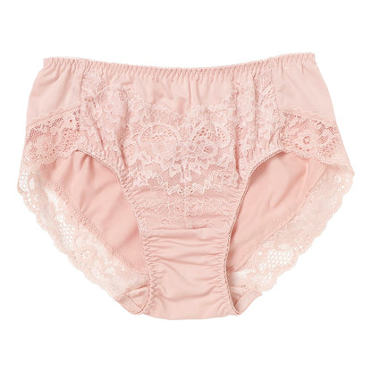 ショーツ レース アウターに響かない 婦人 アツギ e-select M～LL イーセレクト atsugi ベージュ ピンク パンティ 肌着 婦人下着 インナー シームレス (在庫限り)