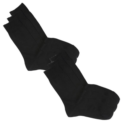 ソックス メンズ ビジネス 靴下 通勤 アツギ WORK-Fit 紳士 クルー丈ソックス 3足組 2セット 24-26cm・26-28cm 紳士 男性 ワークフィット プレーンソックス くつ下 くつした シンプル 無地 atsugi アツギ シンプル 無地 ソフトフィット