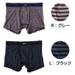 PLAYBOY ボクサーパンツ メンズ ボクサーブリーフ ブランド 綿 インナー コットン M～LL 前開き 下着 男性 パンツ ボクサー シンプル おしゃれ プレイボーイ