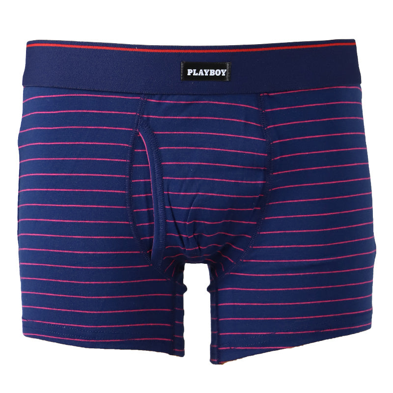 PLAYBOY ボクサーパンツ メンズ 前開き ボクサーブリーフ ブランド 綿 インナー コットン M～LL 下着 男性 パンツ ボクサー シンプル おしゃれ プレイボーイ playboy PLAY BOY