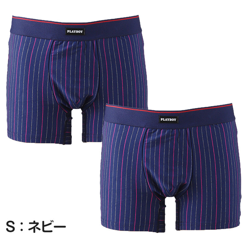 尿漏れパンツ 男性用 ちょい漏れ ボクサーパンツ 吸水 15cc対応 2枚セット M L LL 軽失禁 前とじ メンズ 下着 パンツ シミ出し防止 ストレッチ ウエストソフトゴム PLAYBOY プレイボーイ ボクサーブリーフ エチケット インナー 尿もれ 失禁パンツ
