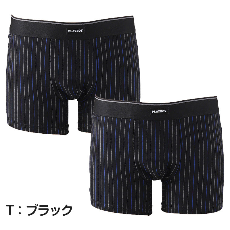 尿漏れパンツ 男性用 ちょい漏れ ボクサーパンツ 吸水 15cc対応 2枚セット M L LL 軽失禁 前とじ メンズ 下着 パンツ シミ出し防止 ストレッチ ウエストソフトゴム PLAYBOY プレイボーイ ボクサーブリーフ エチケット インナー 尿もれ 失禁パンツ