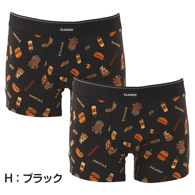 尿漏れパンツ 男性用 ちょい漏れ ボクサーパンツ 吸水 15cc対応 2枚セット M L LL 軽失禁 前とじ メンズ 下着 パンツ シミ出し防止 ストレッチ ウエストソフトゴム PLAYBOY プレイボーイ ボクサーブリーフ エチケット インナー 尿もれ 失禁パンツ