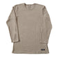 メンズ tシャツ フリース 長袖 インナー 防寒 暖かい あったかい ロンT ブランド プレイボーイ M～LL トップス インナーシャツ 丸首 秋 冬 紳士 肌着 男 クルーネック PLAYBOY アンダーウェア (在庫限り)
