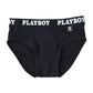 ショーツ レディース 婦人 シンプル ブランド PLAYBOY M L LL 下着 肌着 インナー PLAY BOY かっこいい 綿混 (在庫限り)