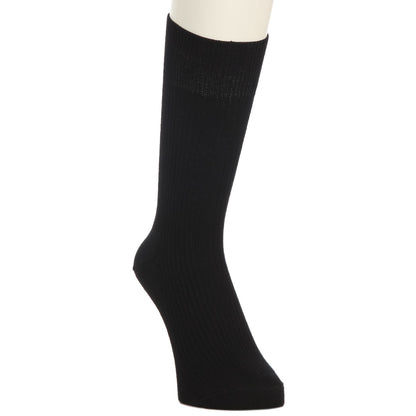 紳士 ソックス クルーソックス メンズ 靴下 クルー丈 リブ アツギ WORK-Fit 2足組 24cm 25cm 26cm 27cm 紳士 男性 ワークフィット リブソックス くつ下 くつした シンプル 無地 (在庫限り)