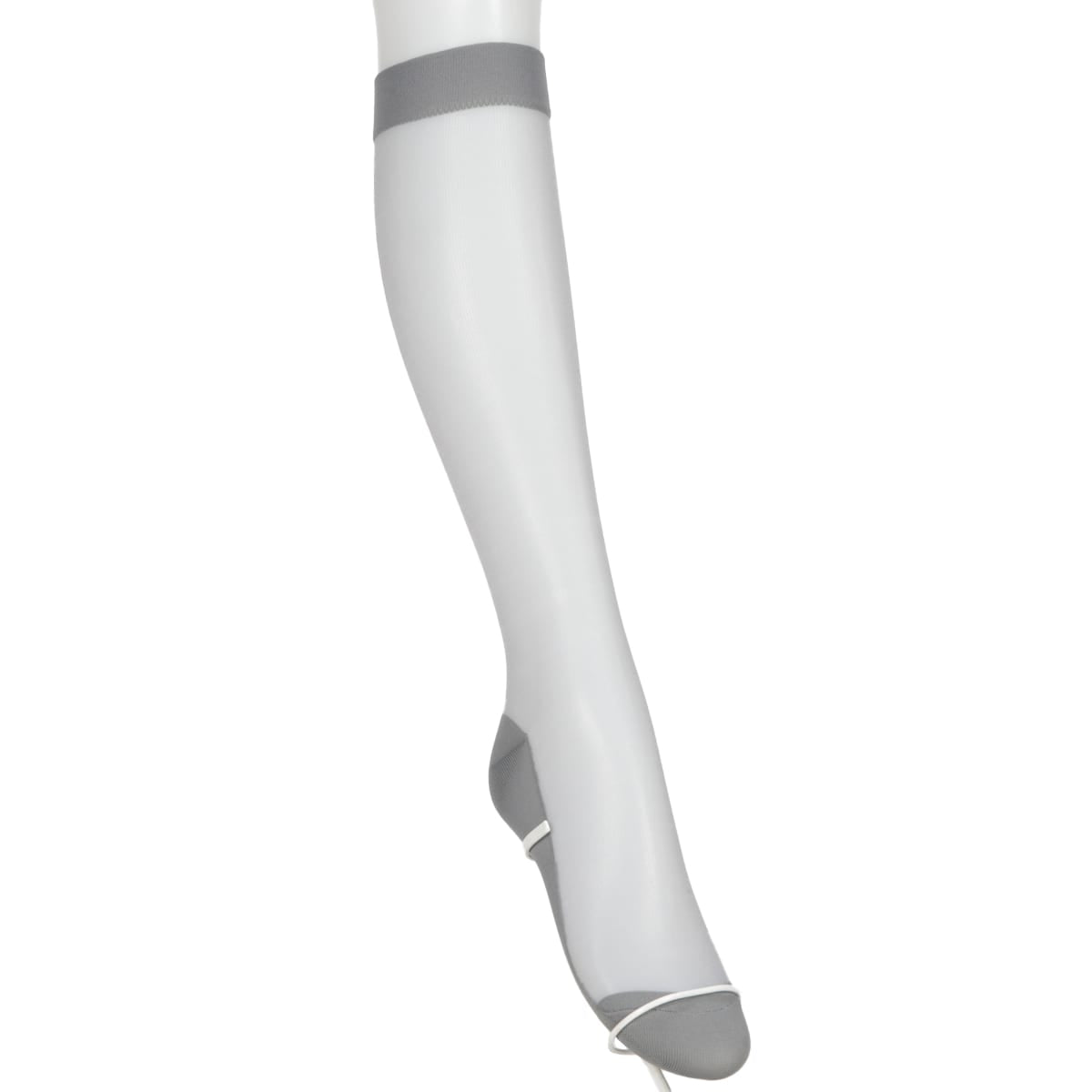 アスティーグ 透 ショートストッキング ストッキング ひざ下 ハイソックス 22-24cm ASTIGU ひざ下丈 婦人 ベージュ 黒 グレー 白 透明感 伸縮性