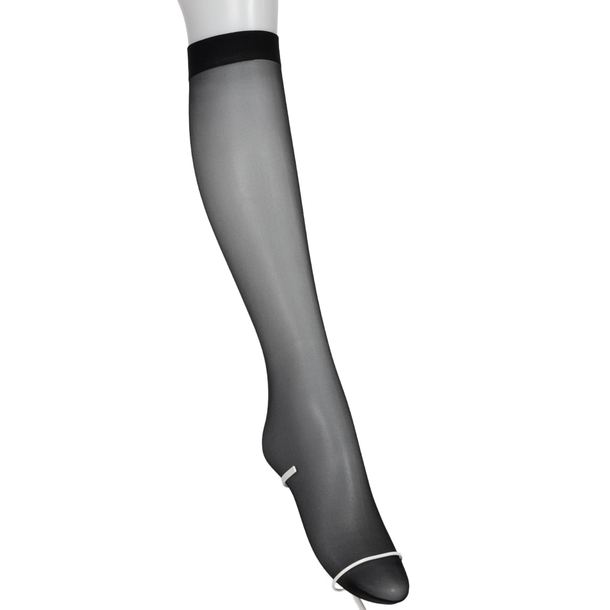 ストッキング ひざ下 アツギ ショートストッキング 2足組 22-25cm アツギストッキング ATSUGI ベージュ 肌色 黒 ハイソックス 靴下 ひざ下丈 レディース 婦人 膝下 ひざ丈 透け感