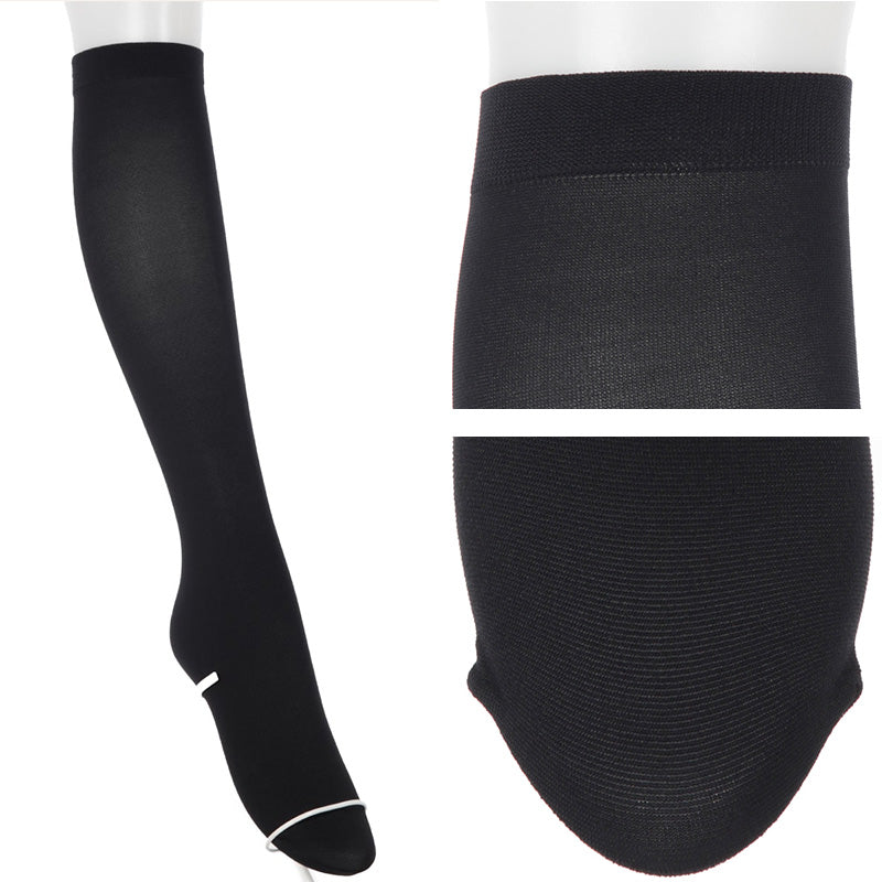 レディース ハイソックス 靴下 ひざ下 2足組 ソックス ひざ下丈 ホカロン あたたかい あったかい 防寒 110デニール 22-25cm 暖かい 蓄熱 アツギ 黒 atsugi 冬 秋 寒さ対策 2p