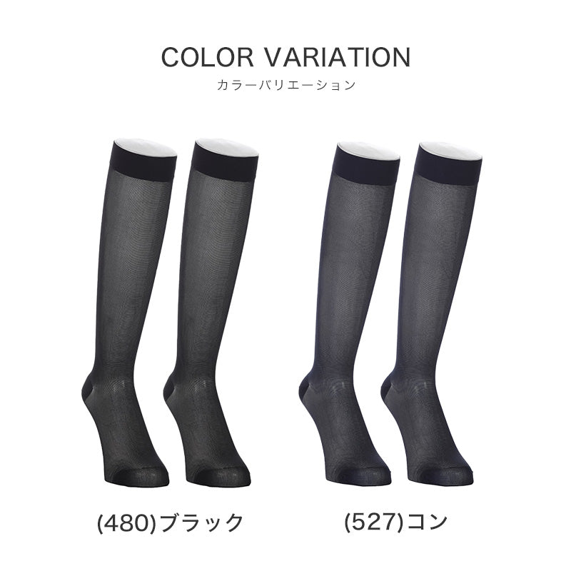 ビジネスソックス ハイソックス メンズ 靴下 ソックス アツギ デイリービジネス プレーン編み 25-27cm ATSUGI くつ下 くつした