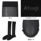 ビジネスソックス ハイソックス メンズ 靴下 ソックス アツギ デイリービジネス ストライプ 25-27cm ATSUGI くつ下 くつした