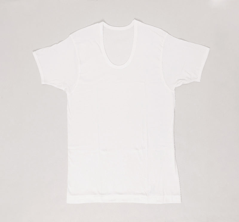 メンズ 半袖 綿100% U首 インナー tシャツ 2枚組 アツギ 半袖シャツ uネック コットン 綿 肌に優しい M L LL 敏感肌 紳士 肌着 下着 男 アンダーウェア まとめ買い