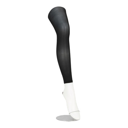 アツギ 25デニール 黒 レギンス 10分丈 ストッキング レディース 通気性 M-L L-LL UVカット レッグウェア ブラックストッキング 紫外線対策 スパッツ 黒レギンス 静電気防止 レディースインナー UV対策