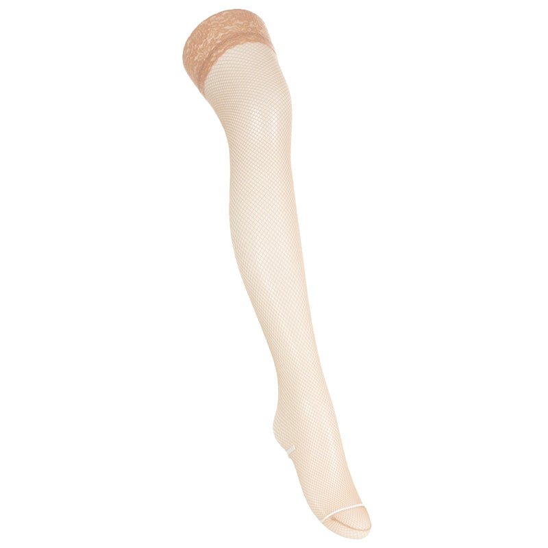 アツギ ATSUGI 網タイツ ガーターストッキング 太もも丈 レディース フィッシュネット 22-25cm 可愛い セクシー 大人 女性 婦人 おしゃれ カジュアル 黒 ベージュ 伝線しにくい ストレッチ 伸縮 快適 ニーハイ ストッキング