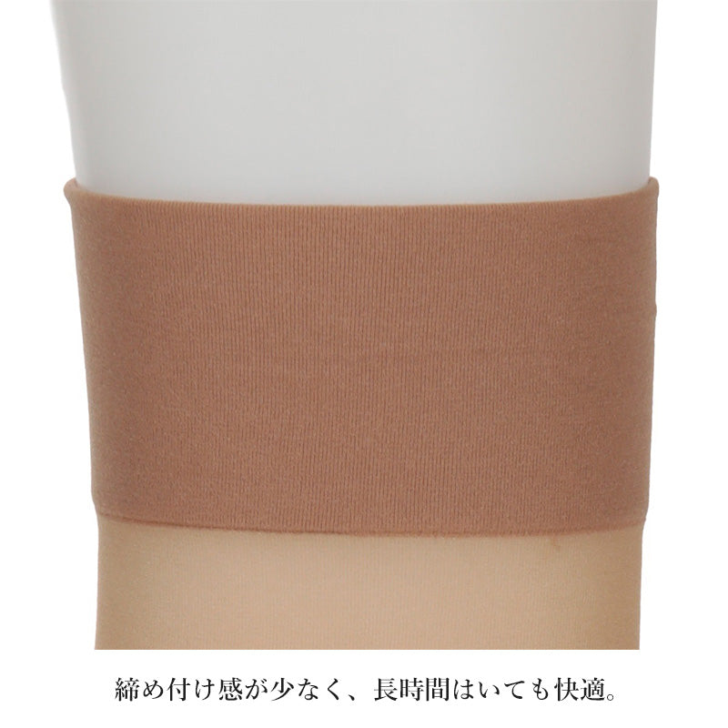 アツギ 靴下 レディース くるぶし ソックス 足底綿入り ストッキング クチゴムゆったり 22-25cm ソックスストッキング 締め付けない くるぶし丈 クルーソックス レディースソックス 無地 補強つま先