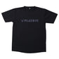 Tシャツ メンズ 半袖 クルーネック 吸汗速乾 インナー スポーツ PLAYBOY M L LL プレイボーイ ロゴTシャツ 半袖Tシャツ メンズTシャツ 丸首Tシャツ カットソー トップス ストレッチ 通気性 シンプル 夏