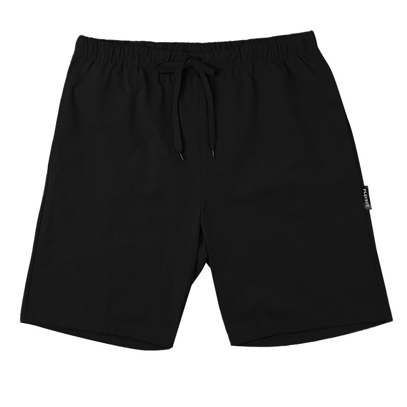 メンズ ハーフパンツ PLAYBOY 吸水速乾 ショートパンツ M L LL ルームパンツ 短パン イージーパンツ 部屋着 夏パンツ スポーツパンツ メンズパンツ ポケット付き ウエストゴム リラックスパンツ