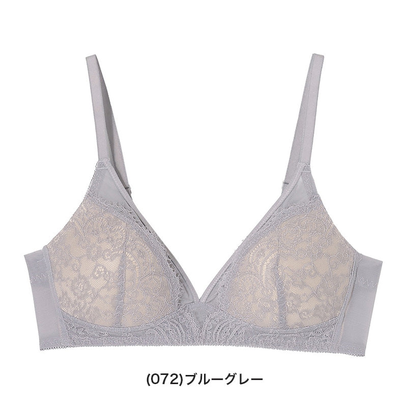 アツギ ノンワイヤーブラ レース ブラジャー レディース 通気性 M L LL 下着 ブラ 女性 夏 インナー ヌードメイク ATSUGI atsugi 涼しい 快適 軽量 リラックス 蒸れにくい 夏ブラ 暑さ対策 べたつきにくい