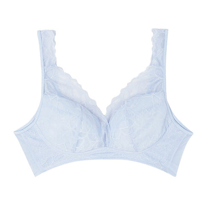 アツギ ブラジャー ノンワイヤー レディース 軽いブラ レースブラ 脇高ブラ M L LL 脇すっきり 夏 ブラ 下着 レディースブラ 吸汗速乾 メッシュカップ 背中すっきり 4列ホック 美胸 脇肉すっきり 涼しい