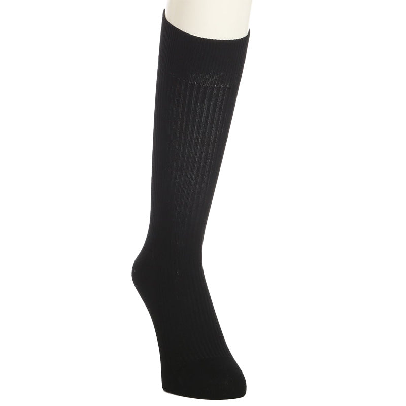 礼装 ハイソックス メンズ フォーマル 靴下 平無地 抗菌防臭 消臭 綿混 24-26cm 26-28cm ビジネス ソックス リブソックス 冠婚葬祭 葬式 結婚式 黒 つま先補強 かかと補強 口ゴムソフト 紳士用 葬儀 弔事 法事 慶事