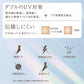 ストッキング ひざ下 UVカット レディース 紫外線対策 UVカット率90％以上 UPF25 伝線しにくい 22-25cm 補強トウ 静電気防止 抗菌防臭 足形セット 膝下ストッキング ひざ丈 ショートストッキング パンツスタイル 通勤 オフィス フォーマル 春夏