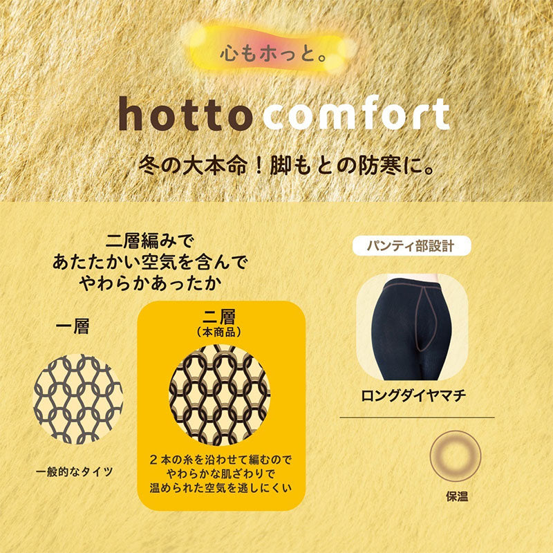 タイツ レディース 180デニール相当 180D 厚手 冬 防寒 あったか スエードタッチ S-M M-L L-LL マット なめらか ナイロン ポリウレタン ロングダイヤマチ オールスルー ヌードトウ かかと付き バックマーク 婦人 女性 学生 中学生 高校生 通学 通勤