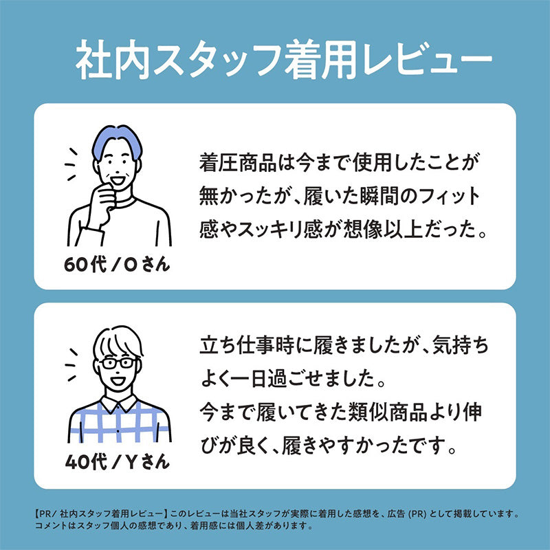 メンズ 着圧ソックス ハイソックス 段階着圧 足首29hPa ふくらはぎ20hPa 紳士 靴下 男性用 25cm 26cm 27cm ビジネス 仕事 通勤 立ち仕事 長距離移動 出張 デスクワーク 普段使い 甲サポート すべり止め 抗菌防臭 ヌードトウ アツギ Atsugi Medical
