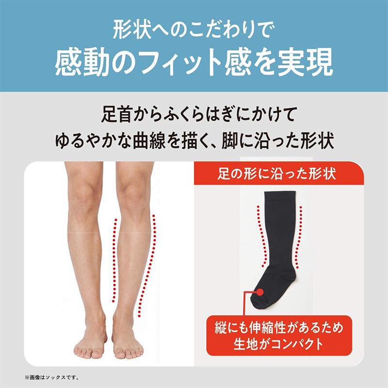 メンズ 着圧 ふくらはぎサポーター カーフカバー 足首30hPa 段階着用圧 着圧ソックス 脱ぎ履きしやすい フリー ウォーマー 抗菌防臭 紳士 男性 ふくらはぎ 脚スッキリ ビジネス 仕事 通勤 立ち仕事 長距離移動 外出 スポーツ オフィス 普段使い