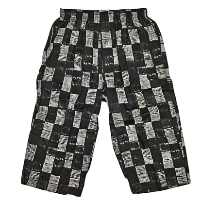 ステテコ メンズ 綿100% ひざ下 前あき パジャマ 夏用 ルームウェア イージーパンツ リラックスパンツ M～LL (すててこ 夏 部屋着 ルームウェア パンツ シャレテコ 涼しい 父の日 日本製 M L LL) (在庫限り)