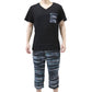 綿100% ステテコ メンズ 上下セット 夏 パジャマ 部屋着 半袖 vネック M～LL Tシャツ 夏用 ルームウエア ルームウェア 上下 父の日 プレゼント ギフト 60代 50代 70代 実用的 服