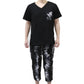 綿100% ステテコ メンズ 上下セット 夏 パジャマ 部屋着 半袖 vネック M～LL Tシャツ 夏用 ルームウエア ルームウェア 上下 父の日 プレゼント ギフト 60代 50代 70代 実用的 服