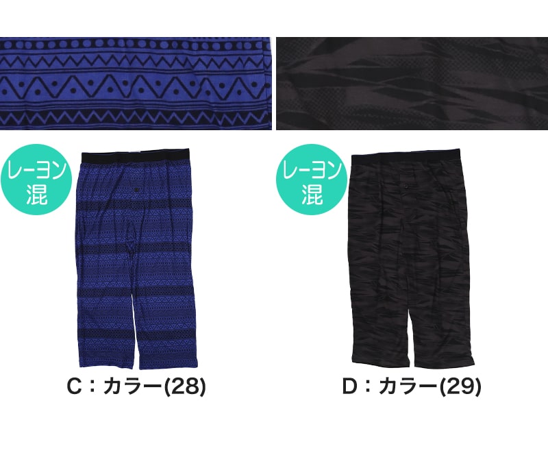 ステテコ メンズ 夏用 ズボン下 速乾 ひざ下 前開き M～LL (夏 下着 ボトム インナー 薄手 涼しい すててこ 男性 パンツ 紳士 汗対策 前あき ニット地) (在庫限り)