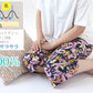 ステテコ レディース 夏 部屋着 綿100% クレープ ワイドパンツ パジャマ 夏用 ルームウェア ひざ下 おしゃれ かわいい M～LL すててこ ルームパンツ ボトムス ズボン 柄 涼しい さらさら コットン リラックス 女性 女子 M L LL