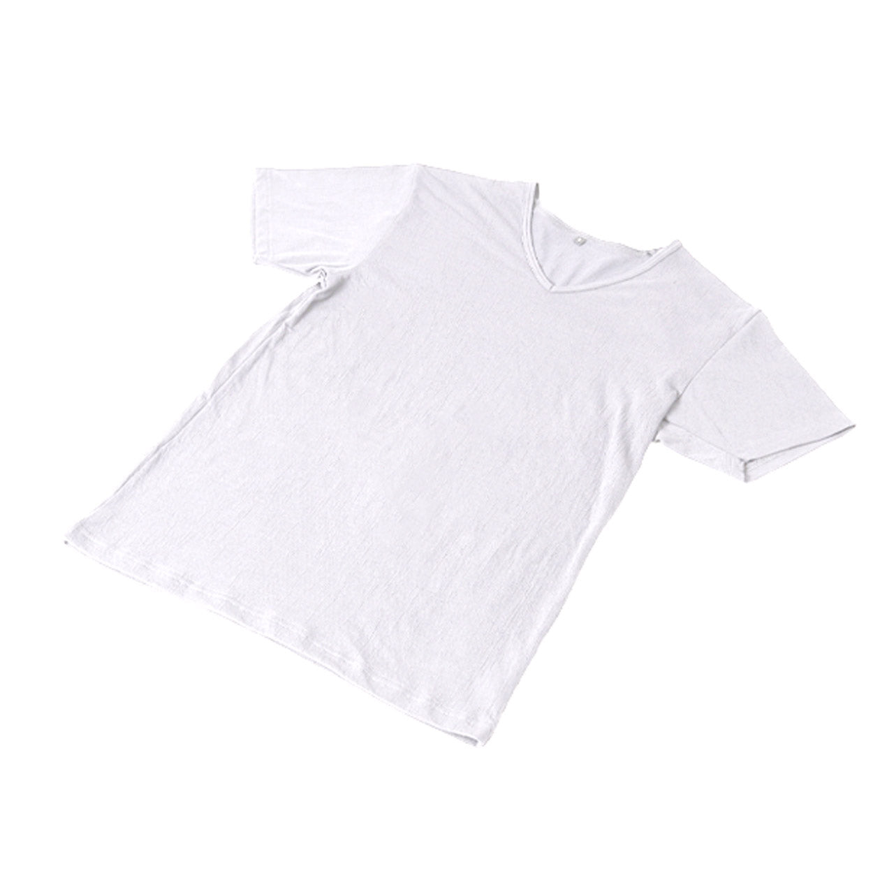 メンズ インナー Tシャツ 半袖 Vネック クルーネック 綿素材 夏 吸水速乾 ムレない ストレッチ 伸縮性 サラサラ 下着 肌着 クレープ サラッとした着心地 汗で蒸れにくい 白 黒 グレー ネイビー M L LL