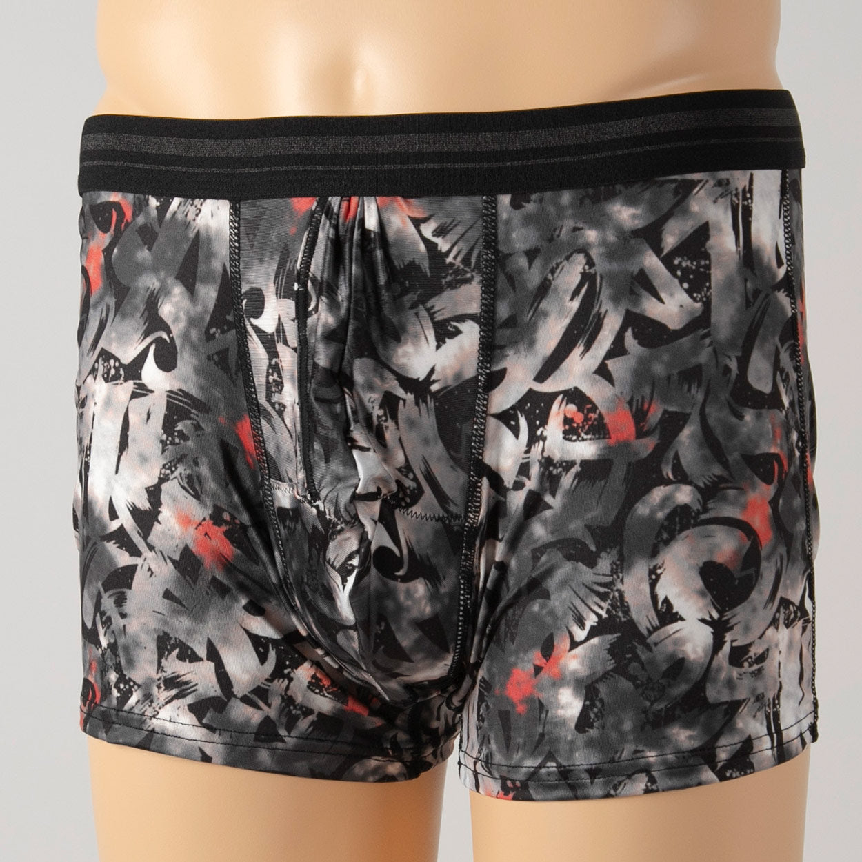 ボクサーパンツ 前開き メンズ 上向き収納 ホールド感 締め付けない 立体 ずれない セミロング丈 ゆるめ 鼠径部にフィット 履き心地 ストレッチ 伸びる ボクサーブリーフ インナー 無地 柄 派手 黒 カーキ ブルー M L LL (在庫限り)