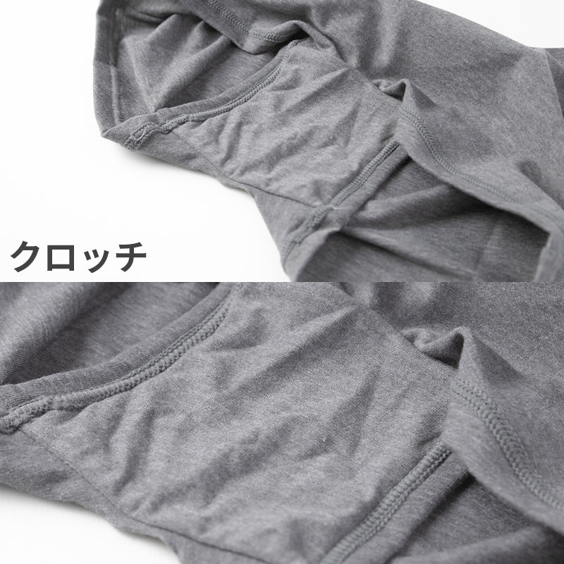 EDWIN レディース ショーツ 1分丈 綿素材 優しい肌触り フィット感 やわらか ストレッチ 動きやすい 下着 インナー 女子 黒 グレー チャコール M L M・L