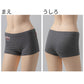 EDWIN レディース ショーツ 1分丈 綿素材 優しい肌触り フィット感 やわらか ストレッチ 動きやすい 下着 インナー 女子 黒 グレー チャコール M L M・L
