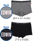 EDWIN レディース ショーツ 1分丈 綿素材 優しい肌触り フィット感 やわらか ストレッチ 動きやすい クロッチあり ロゴ バックプリント 快適 下着 インナー ルームウェア 部屋着 女子 黒 グレー チャコール M L