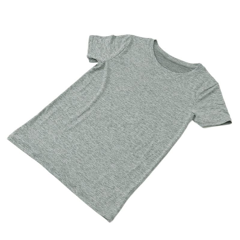 レディース Tシャツ 丸首 クルーネック インナー 夏 吸水速乾 ムレない ストレッチ 伸縮性 汗冷え防止 サラサラ 下着 肌着 サラッとした着心地 遮熱 アウトドア スポーツウェア 汗で蒸れにくい 白 黒 グレー ピンク M L LL