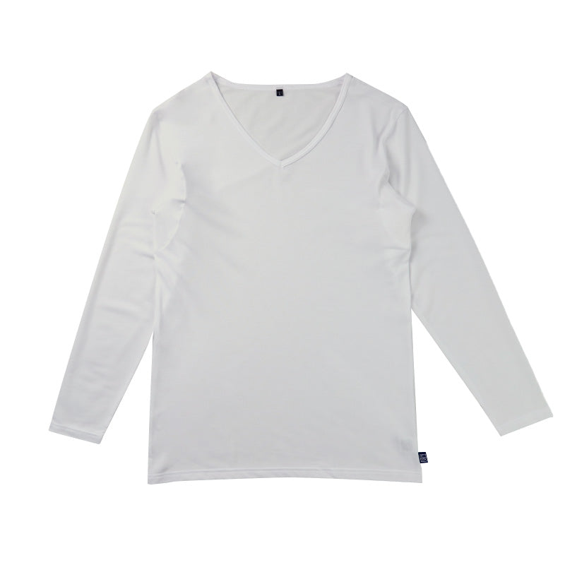 汗取り インナー Tシャツ メンズ 長袖 Vネック 脇汗 9分袖 消臭 抗菌防臭 吸汗速乾 蒸れにくい エドウィン EDWIN M L LL M L LL 汗染み 汗取りインナー 汗とり 春夏 冬 インナーシャツ 男性 下着 肌着 さらさら 速乾 通勤 通学