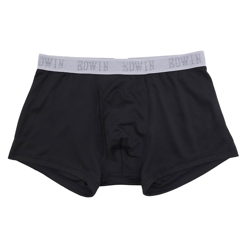 ボクサーパンツ エドウィン メンズ ボクサーブリーフ EDWIN 前開き M L LL 立体設計 メッシュ 快適 ストレッチ スポーツ 人気 夏にも快適 ゴルフ スポーツ アウトドア ブランド インナー パンツ 男性 肌着