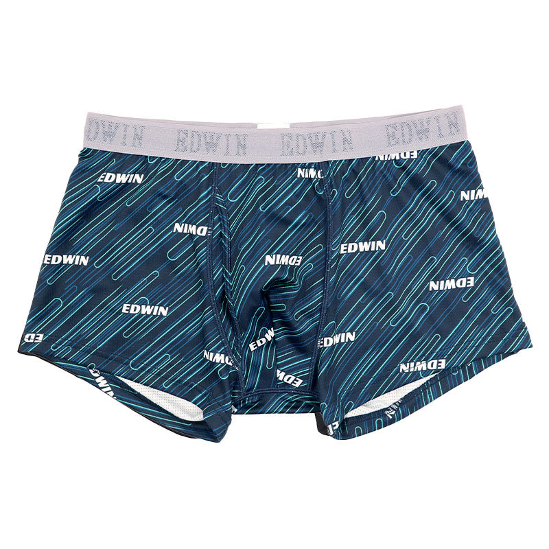 ボクサーパンツ エドウィン メンズ ボクサーブリーフ EDWIN 前開き M L LL 立体設計 メッシュ 快適 ストレッチ スポーツ 人気 夏にも快適 ゴルフ スポーツ アウトドア ブランド インナー パンツ 男性 肌着