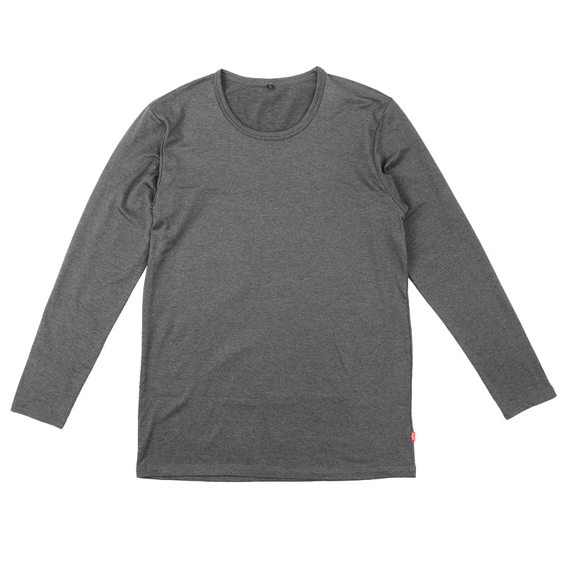 EDWIN メンズ 長袖 インナー シャツ あったかインナー 微起毛 保温 M L LL 男性 紳士 肌着 防寒 秋 冬 温活 ストレッチ ぽかぽか 温かい 寒さ対策 冷え対策 下着 ゴルフ バイク 外仕事 作業着 作業服 スポーツ ジョギング ランニング アウトドア キャンプ 登山