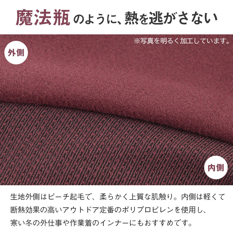 レディース 長袖 インナー 保温 あったかインナー 着る 魔法瓶 M L LL 女性 婦人 肌着 防寒 秋 冬 温活 ストレッチ ぽかぽか 温かい 寒さ対策 冷え対策 下着 ゴルフ バイク 作業 外仕事 作業着 作業服 スポーツ ジョギング ランニング アウトドア キャンプ 登山