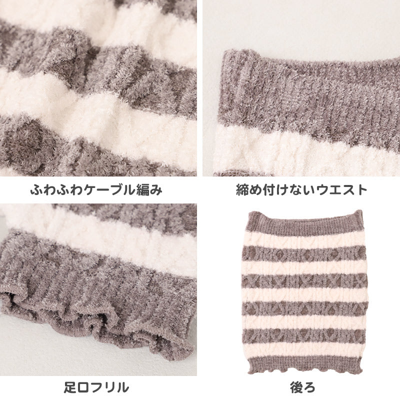 腹巻き レディース 温活 防寒 あったか 秋 冬 M-L L-LL はらまき 腹巻 ストレッチ モール糸ケーブル編み 柔らかい 厚地 暖かい お腹 あったかインナー ふわふわ もこもこ 締め付けない リラックス