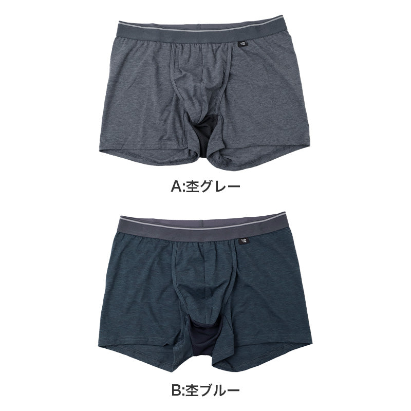 ボクサーパンツ メンズ 分離 ホールド感 機能性 通気性 快適 蒸れない 履き心地 インナー ラジパン M L LL 気持ちいい 下着 肌着 夏 男性 プレゼント ギフト パンツ 紳士 夏 ムレ対策 汗対策 サラサラ