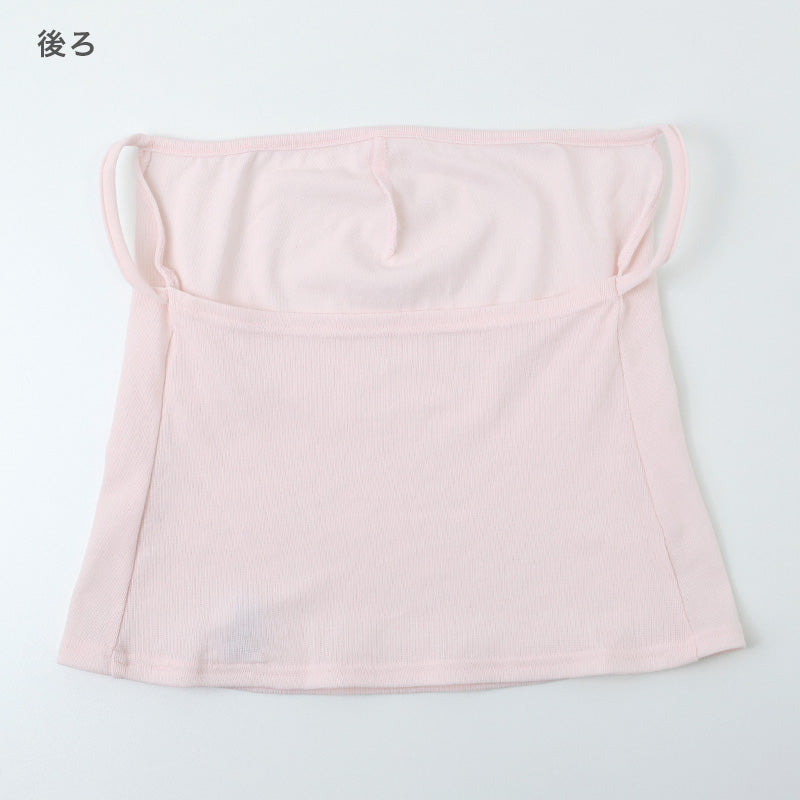 ネックカバー UVカット レディース UV対策 紫外線対策 首カバー フェイスカバー フリーサイズ 吸水速乾 通気性 軽量 日焼け対策 夏用 タックリバーシブル 首元カバー 顔まわりカバー 運転 自転車 お出かけ 無地 ムレにくい ドライブ 通勤
