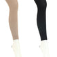 アツギ コンフォート HEAT-LAST ウールライン 発熱リブ 10分丈レギンス ゆったりサイズ (JM-L)(ATSUGI Comfort レディース 婦人 女性 大人 プレゼント 暖かい カラータイツ 母の日 ギフト 足なし ゆったり 大きいサイズあり ふくよか) (在庫限り)