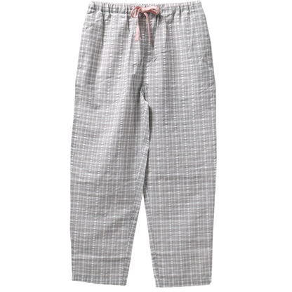 ルームパンツ レディース ロング丈 サッカー 綿混 部屋着 M L LL 夏用 涼しい 長ズボン パジャマパンツ イージーパンツ 春夏 リラックスパンツ 婦人 女性 ホームウェア ナイトウェア 寝間着 くつろぎ着 涼感 さらさら 軽い カジュアル ゆったり
